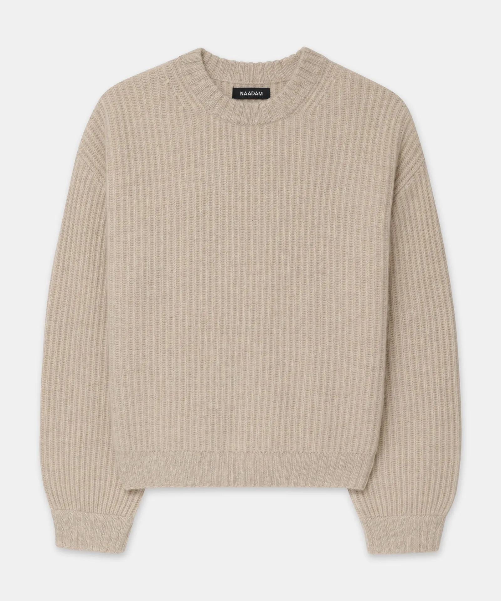 Super Luxe Cashmere Fisherman Sweater