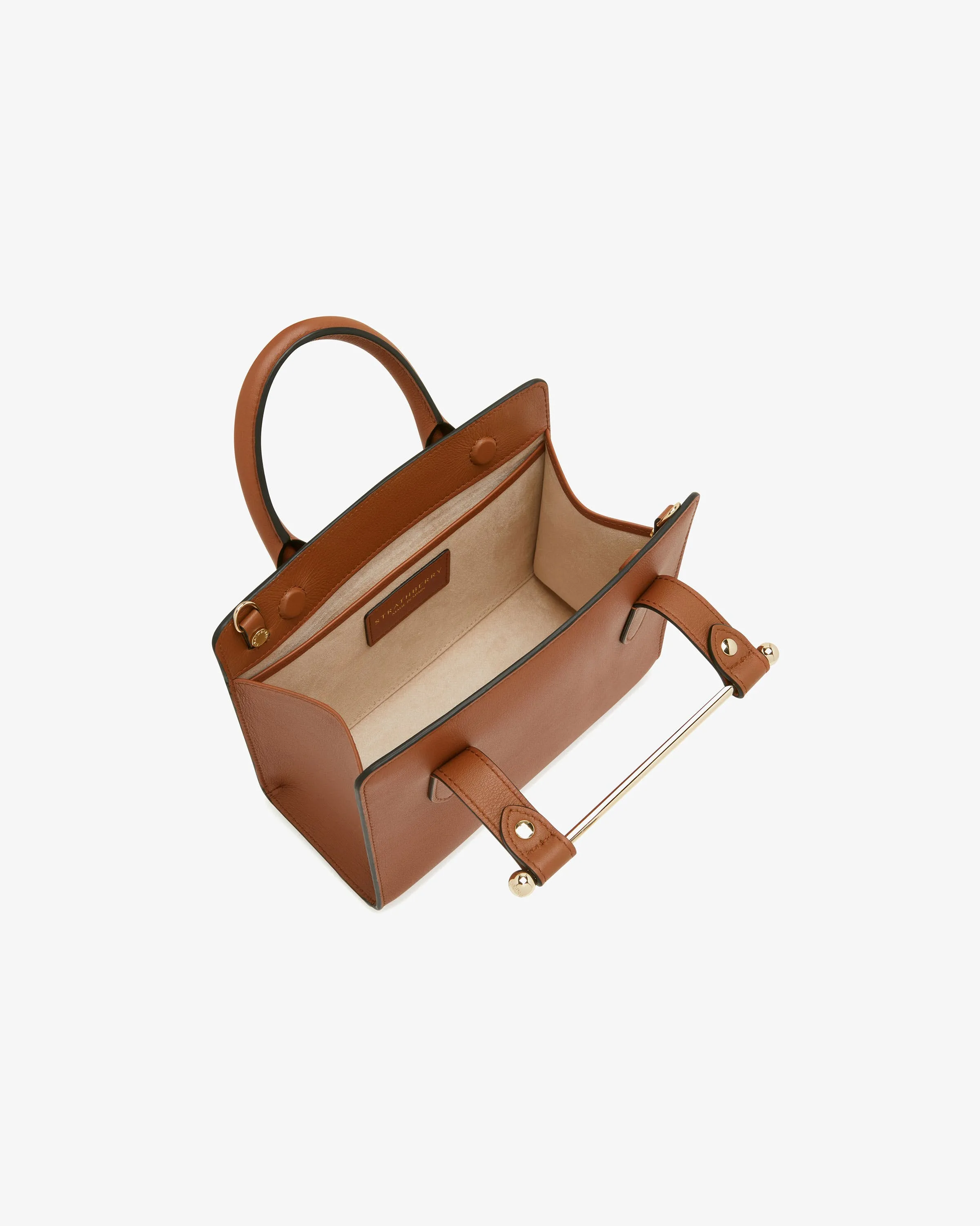 The Strathberry Mini Tote - Chestnut