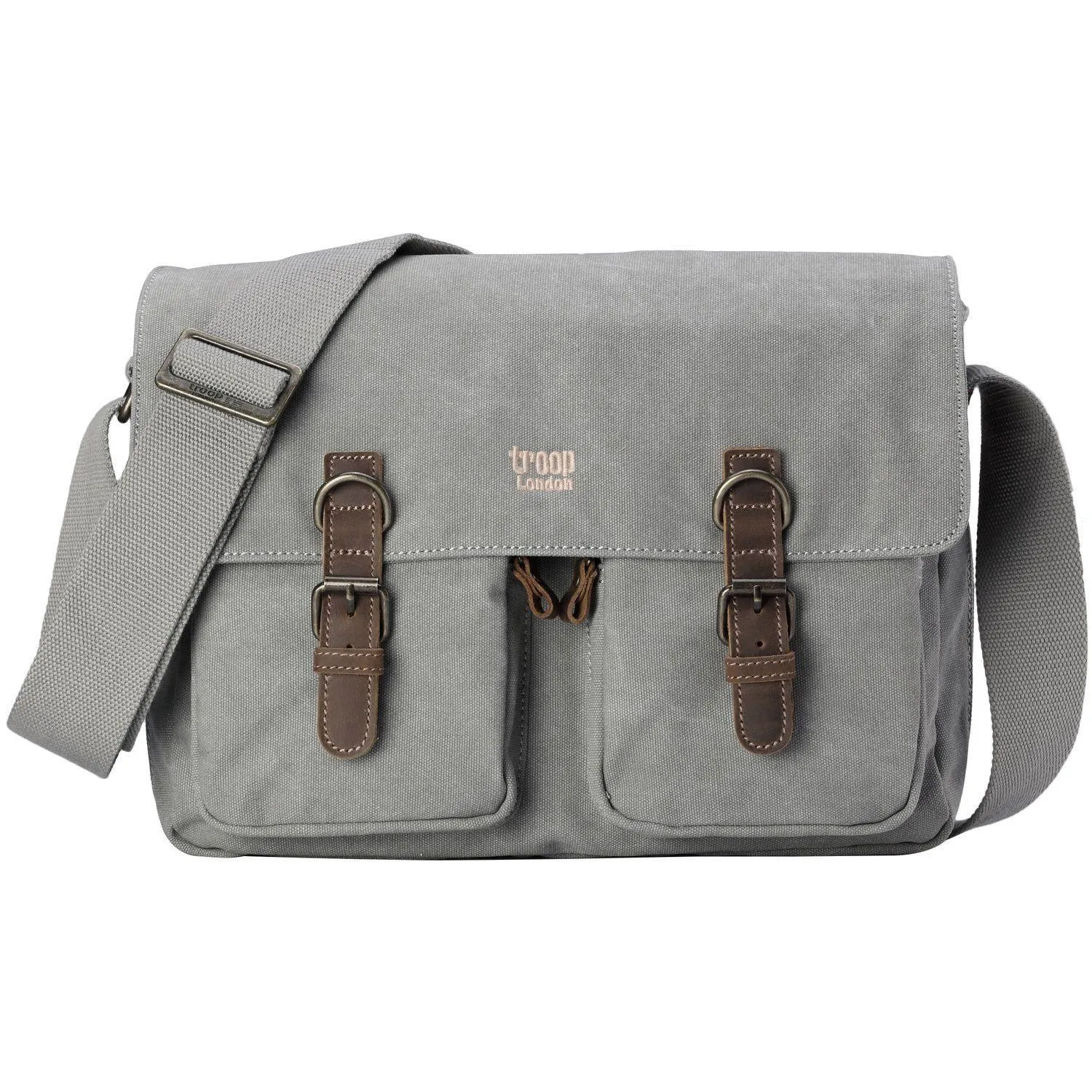 TRP0210 Troop London Classic Canvas Messenger Bag