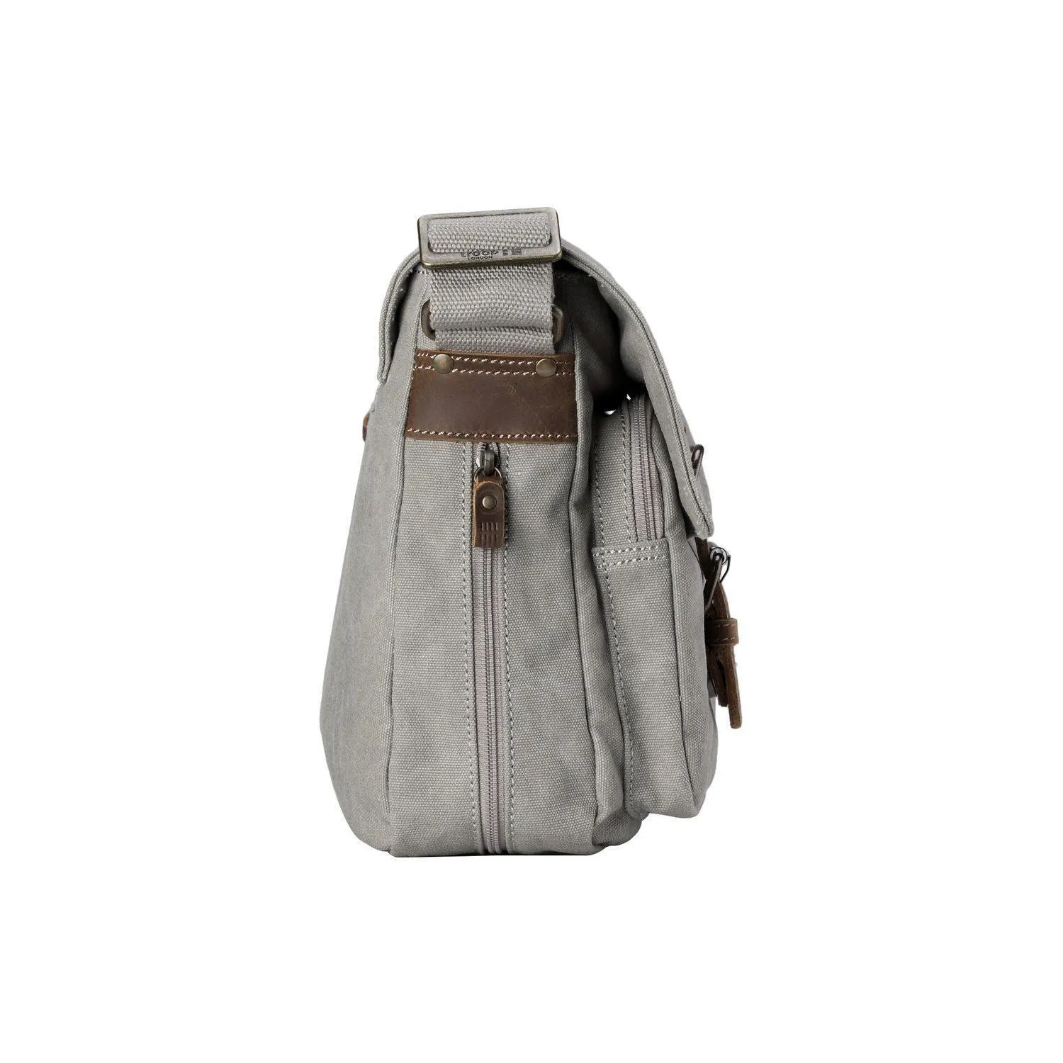 TRP0210 Troop London Classic Canvas Messenger Bag