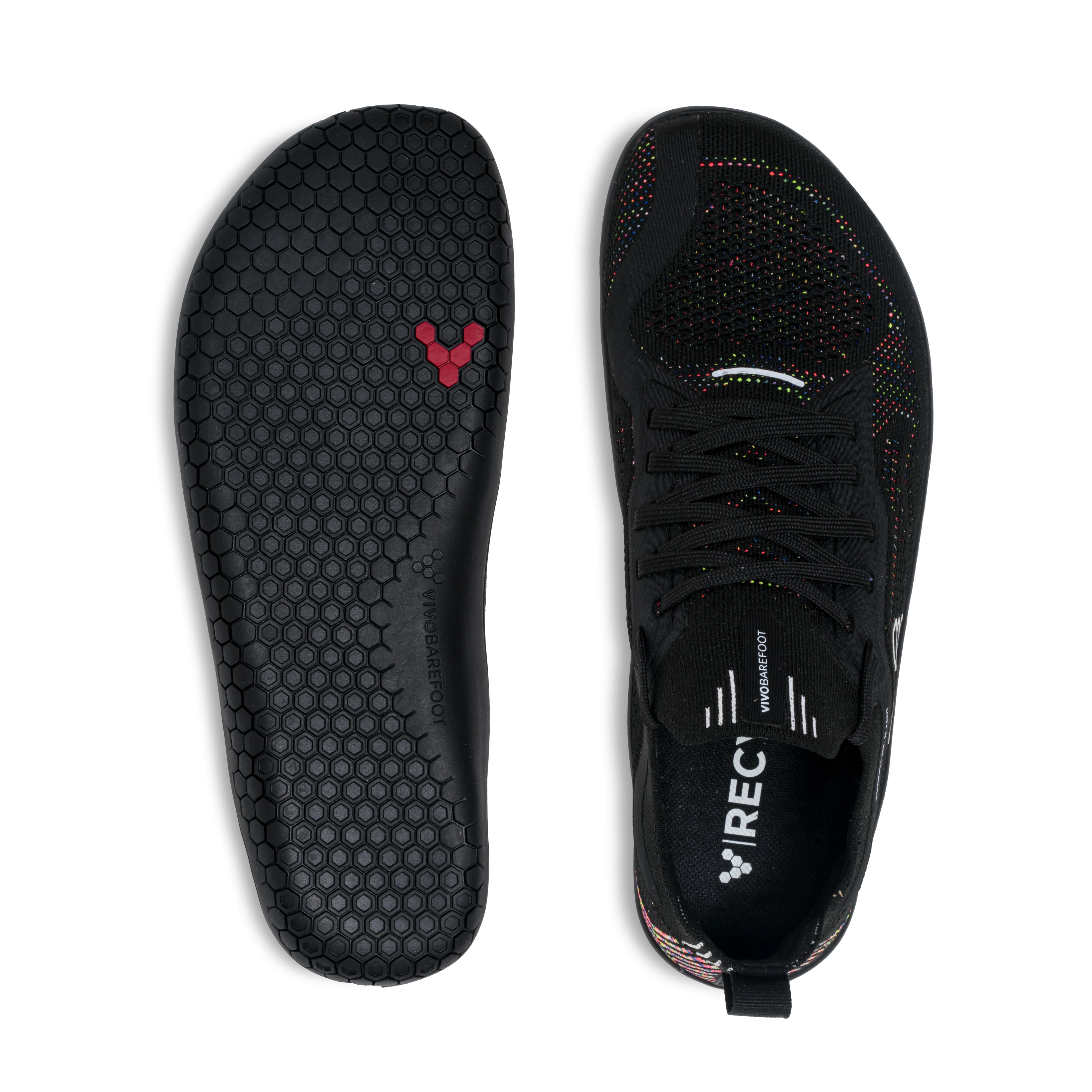 Vivobarefoot Primus Lite Knit Womens – Obsidian/Iridescent