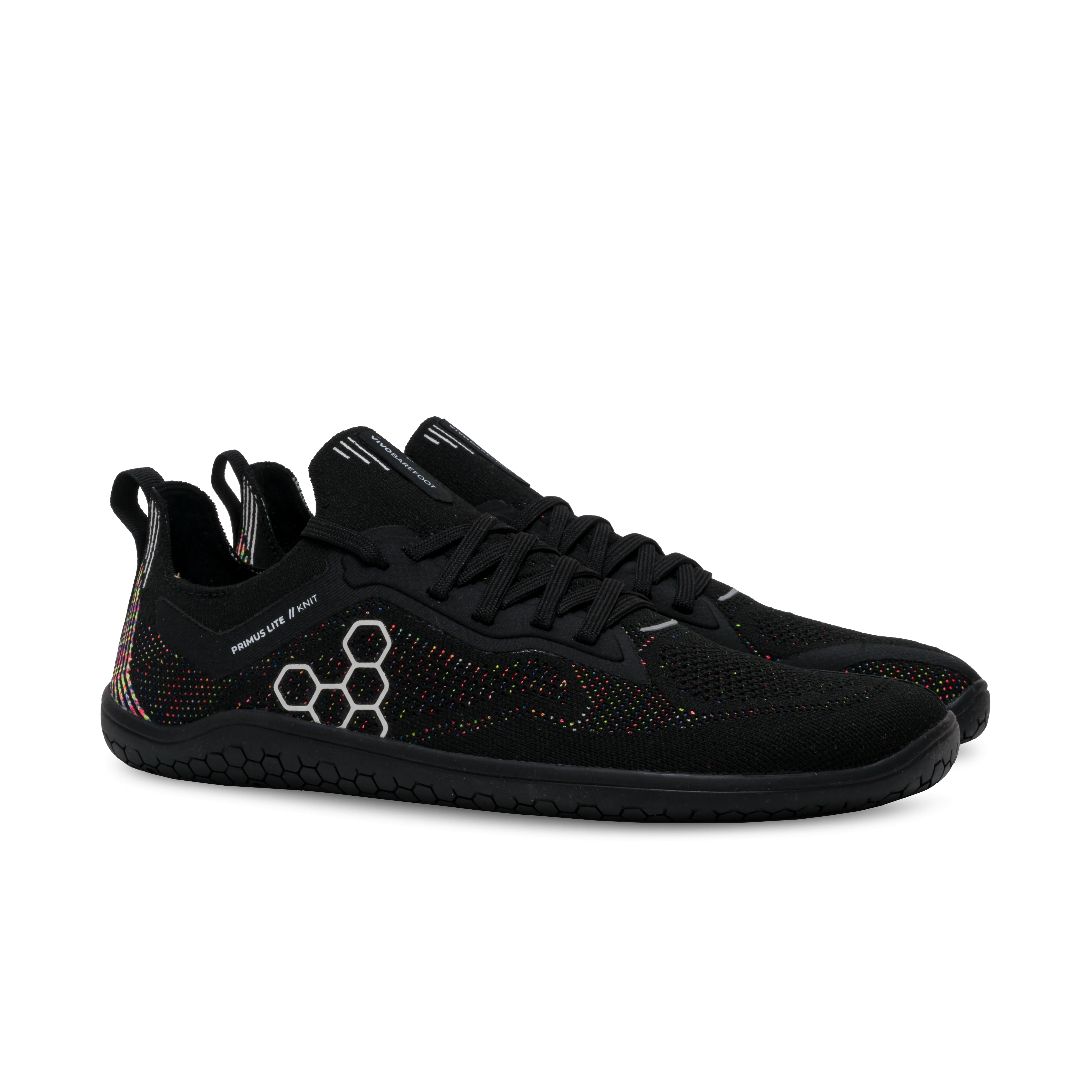 Vivobarefoot Primus Lite Knit Womens – Obsidian/Iridescent