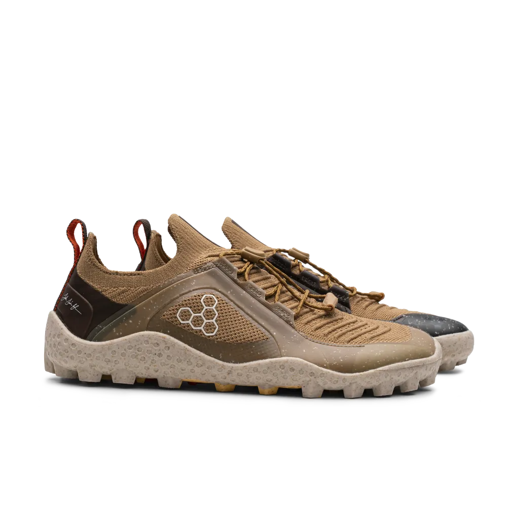 Vivobarefoot Primus Trail Knit SG JJF Womens Bone Brown