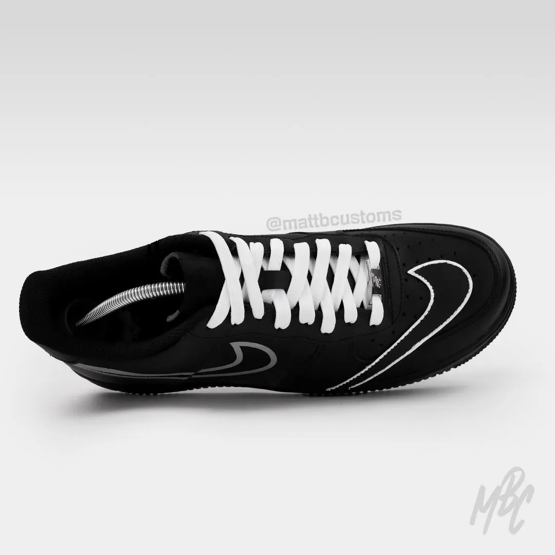 White Rework - Black Air Force 1 | UK 10.5