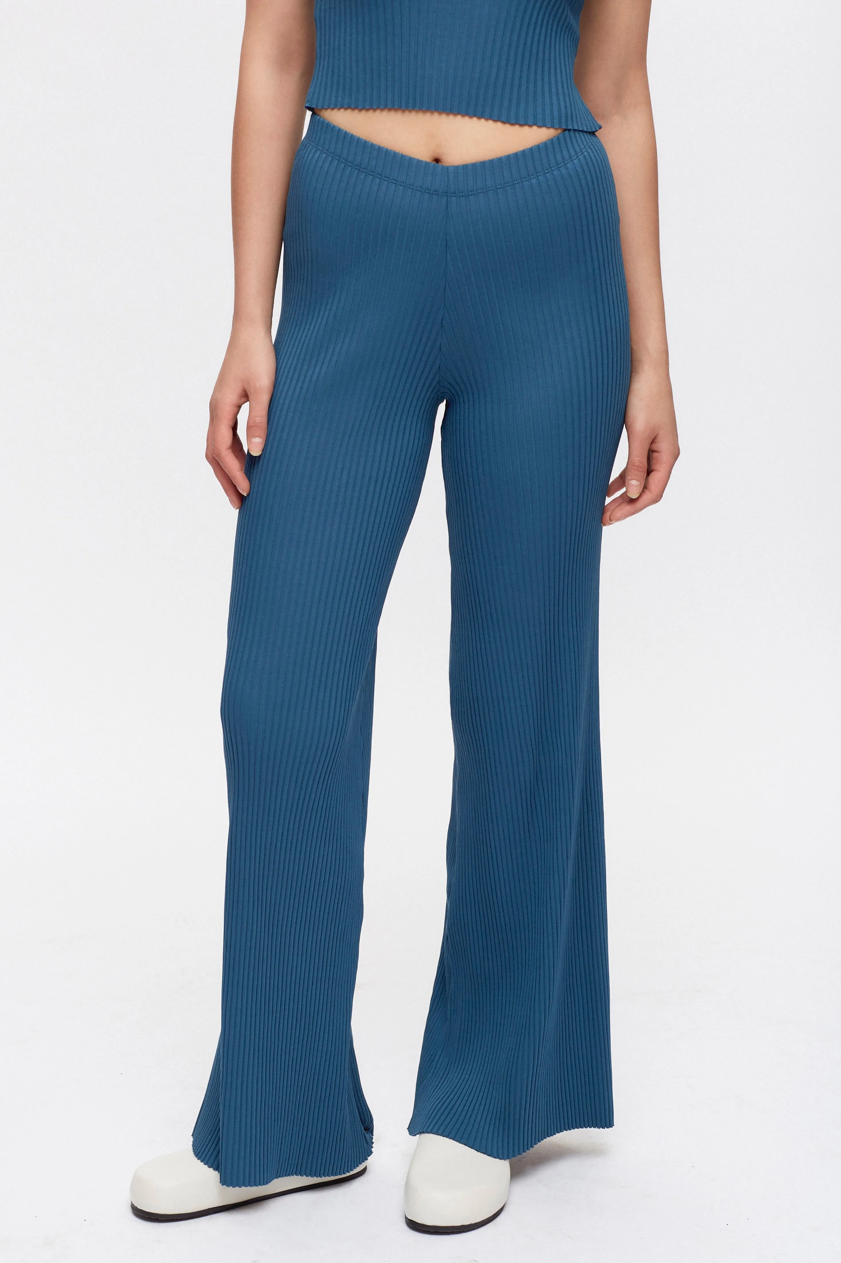 Women's Nile Rib Pant in Marine Blue