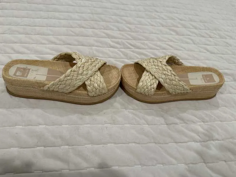 WRENLY SANDALS LT NATURAL RAFFIA re:vita