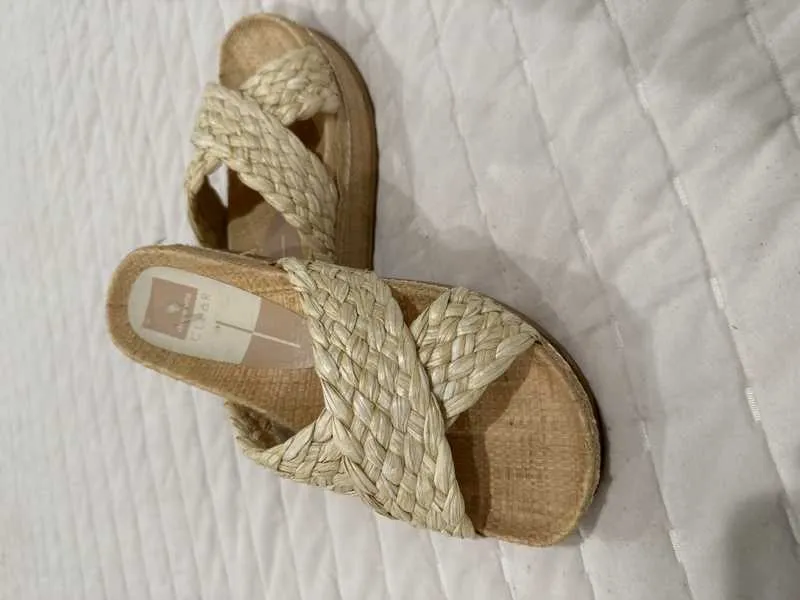 WRENLY SANDALS LT NATURAL RAFFIA re:vita