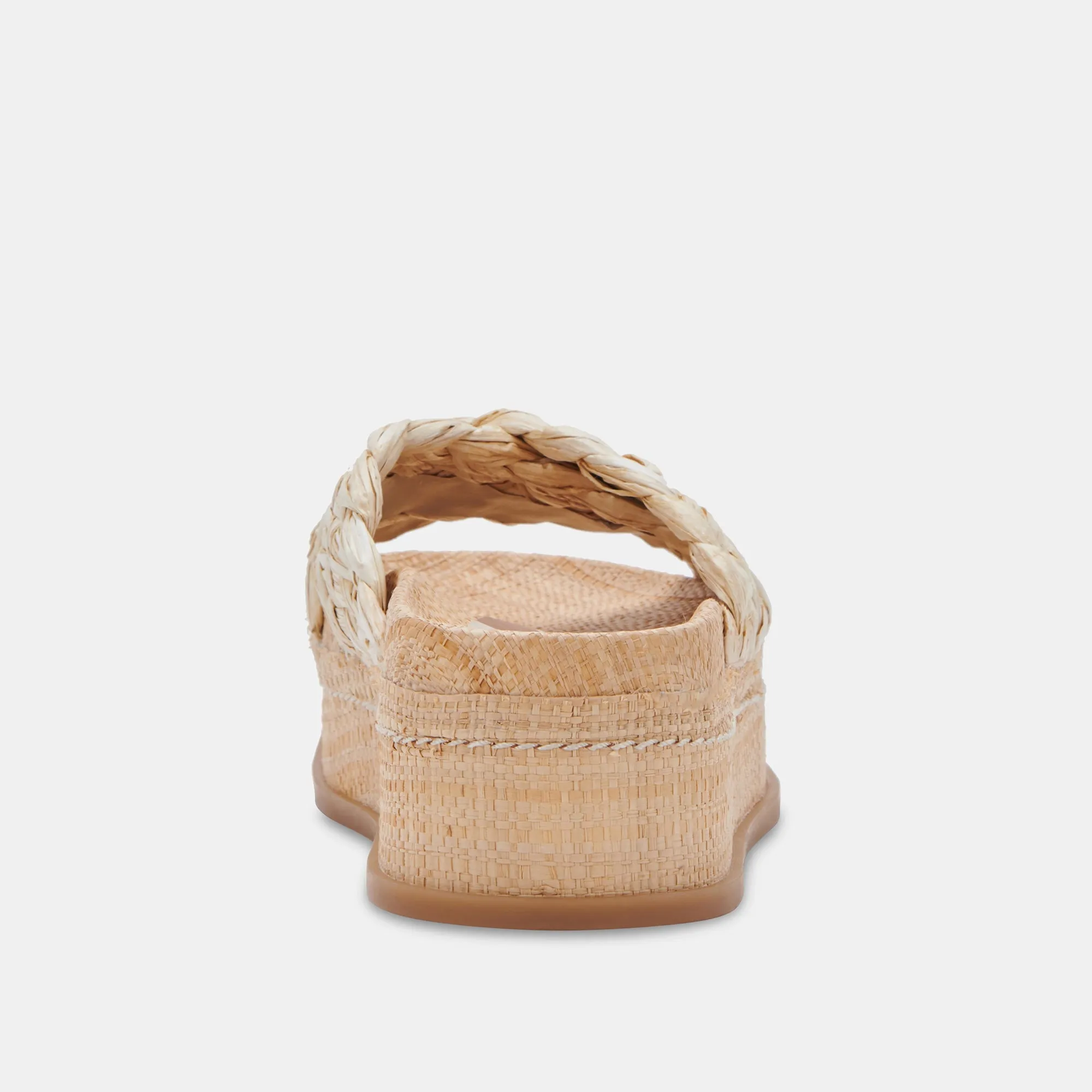 WRENLY SANDALS LT NATURAL RAFFIA re:vita