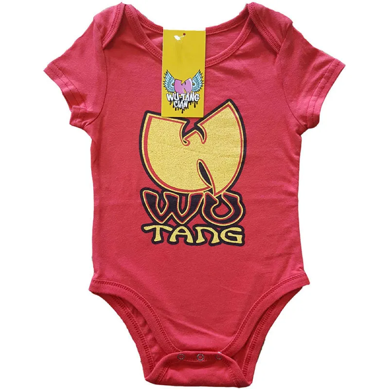 Wu-Tang Red Babygrow - Wu-Tang Logo