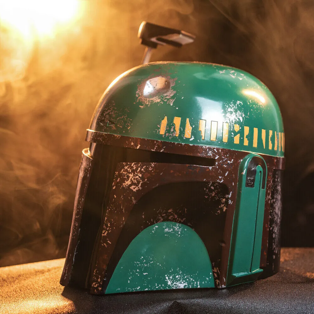 Xcoser 1:1 Star Wars Bounty Hunter Boba Fett Helmet Cosplay Prop Resin Replica