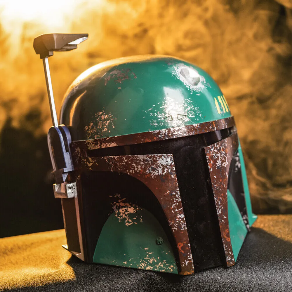 Xcoser 1:1 Star Wars Bounty Hunter Boba Fett Helmet Cosplay Prop Resin Replica