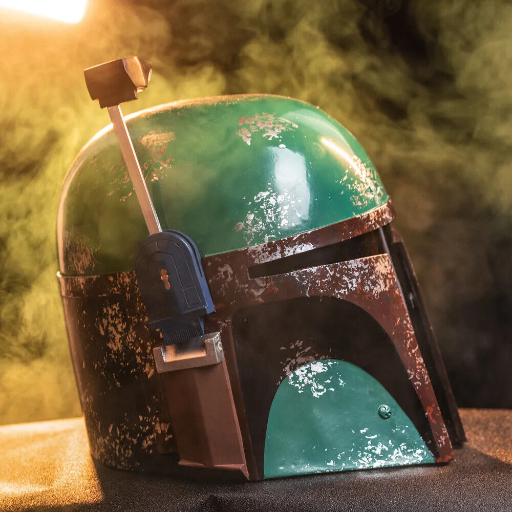 Xcoser 1:1 Star Wars Bounty Hunter Boba Fett Helmet Cosplay Prop Resin Replica