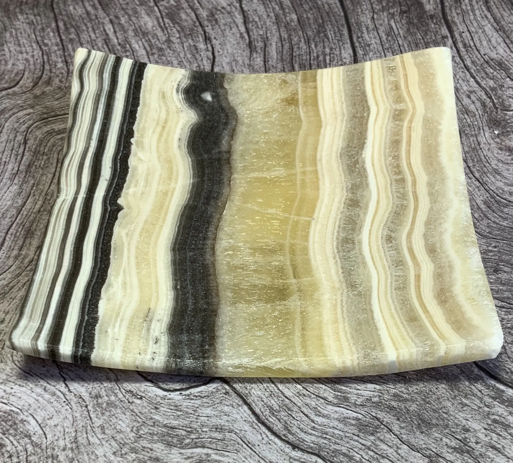 Yin Yang Onyx Dish